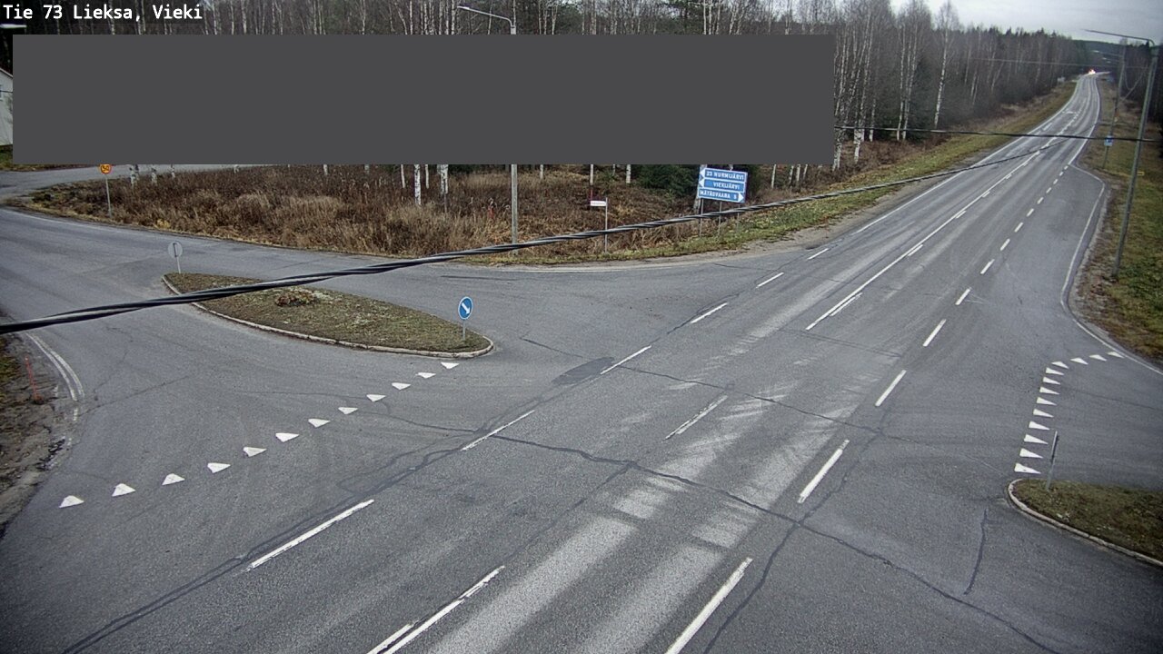 Weather Camera Image Väg 73 Lieksa, Vieki, Lieksa, Pohjois-Karjala