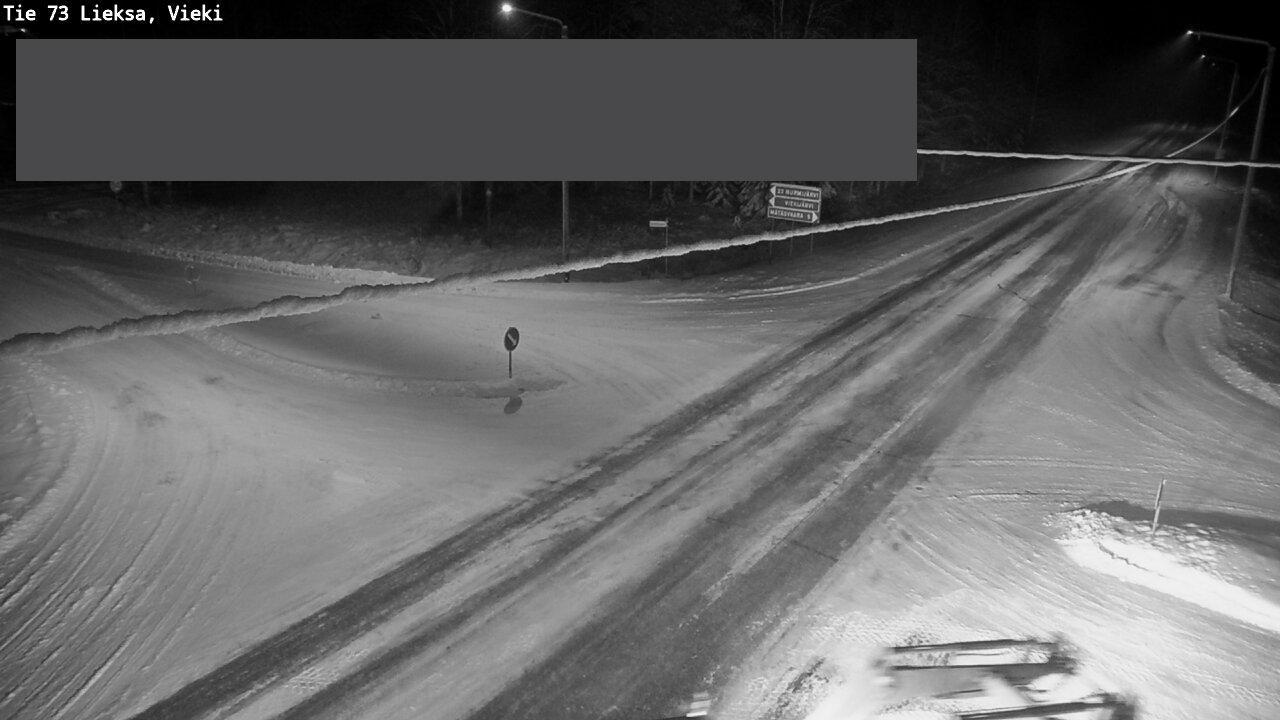 Weather Camera Image Road 73 Lieksa, Vieki, Lieksa, Pohjois-Karjala