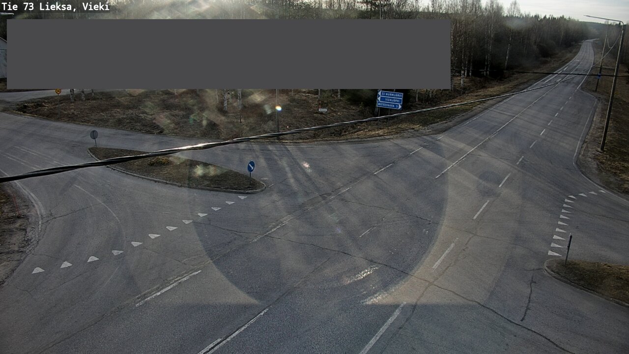 Weather Camera Image Road 73 Lieksa, Vieki, Lieksa, Pohjois-Karjala