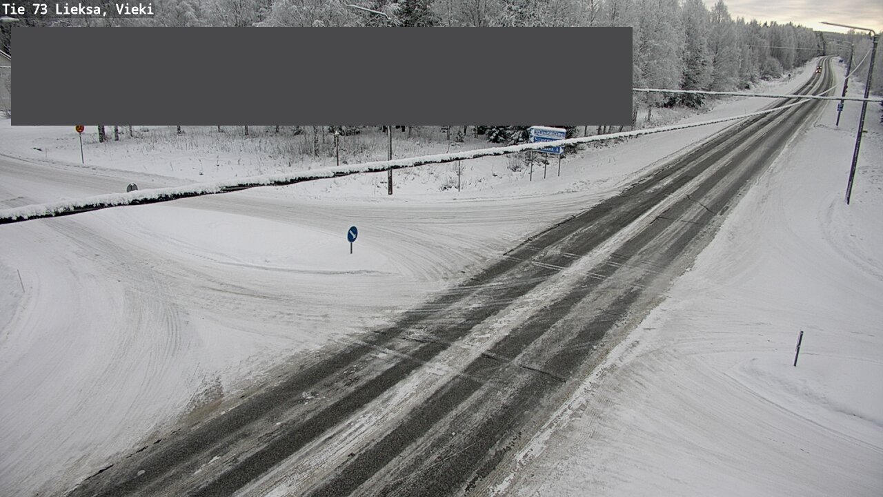 Kelikamerat Kuva Tie 73 Lieksa; Vieki, Lieksa, Pohjois-Karjala