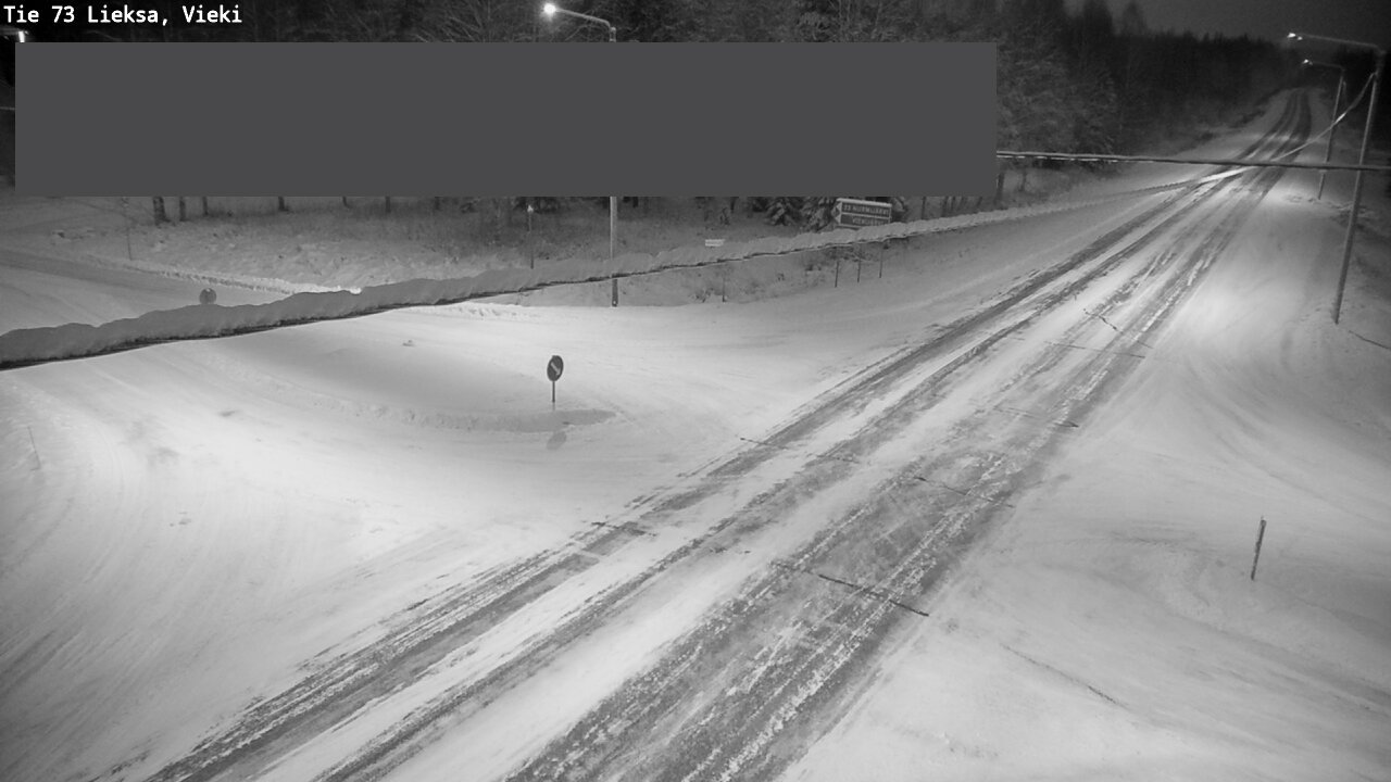 Weather Camera Image Road 73 Lieksa, Vieki, Lieksa, Pohjois-Karjala