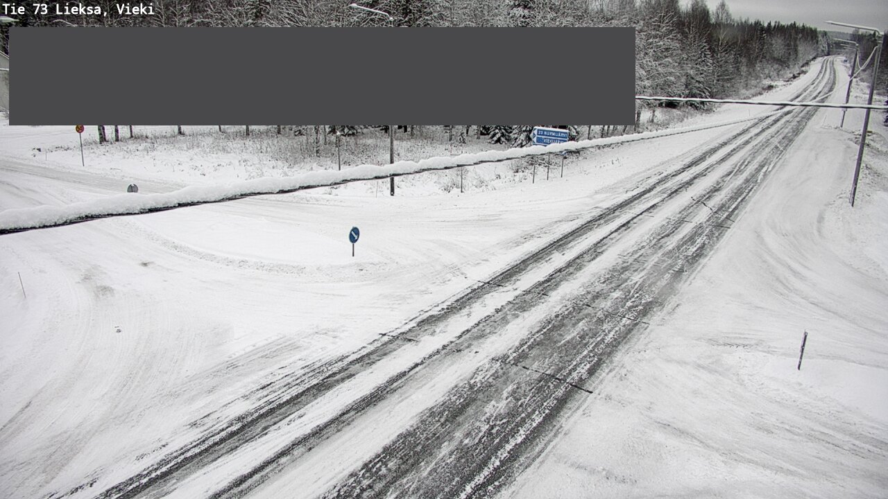 Weather Camera Image Road 73 Lieksa, Vieki, Lieksa, Pohjois-Karjala