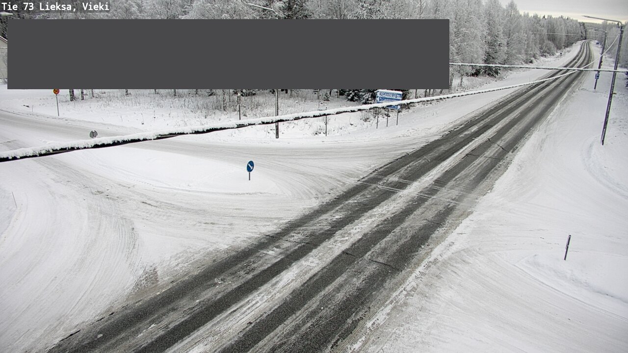 Weather Camera Image Väg 73 Lieksa, Vieki, Lieksa, Pohjois-Karjala