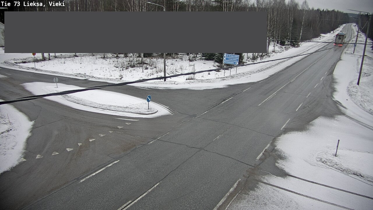 Kelikamerat Kuva Tie 73 Lieksa; Vieki, Lieksa, Pohjois-Karjala