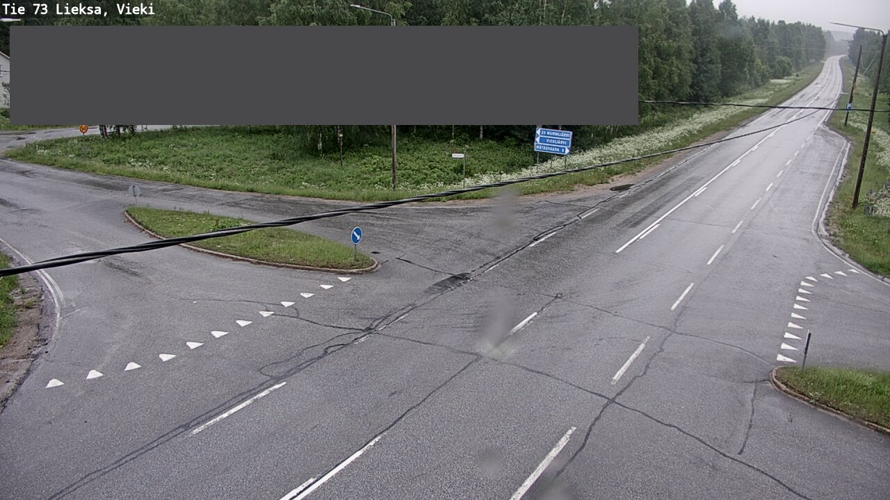 Kelikamerat Kuva Tie 73 Lieksa; Vieki, Lieksa, Pohjois-Karjala