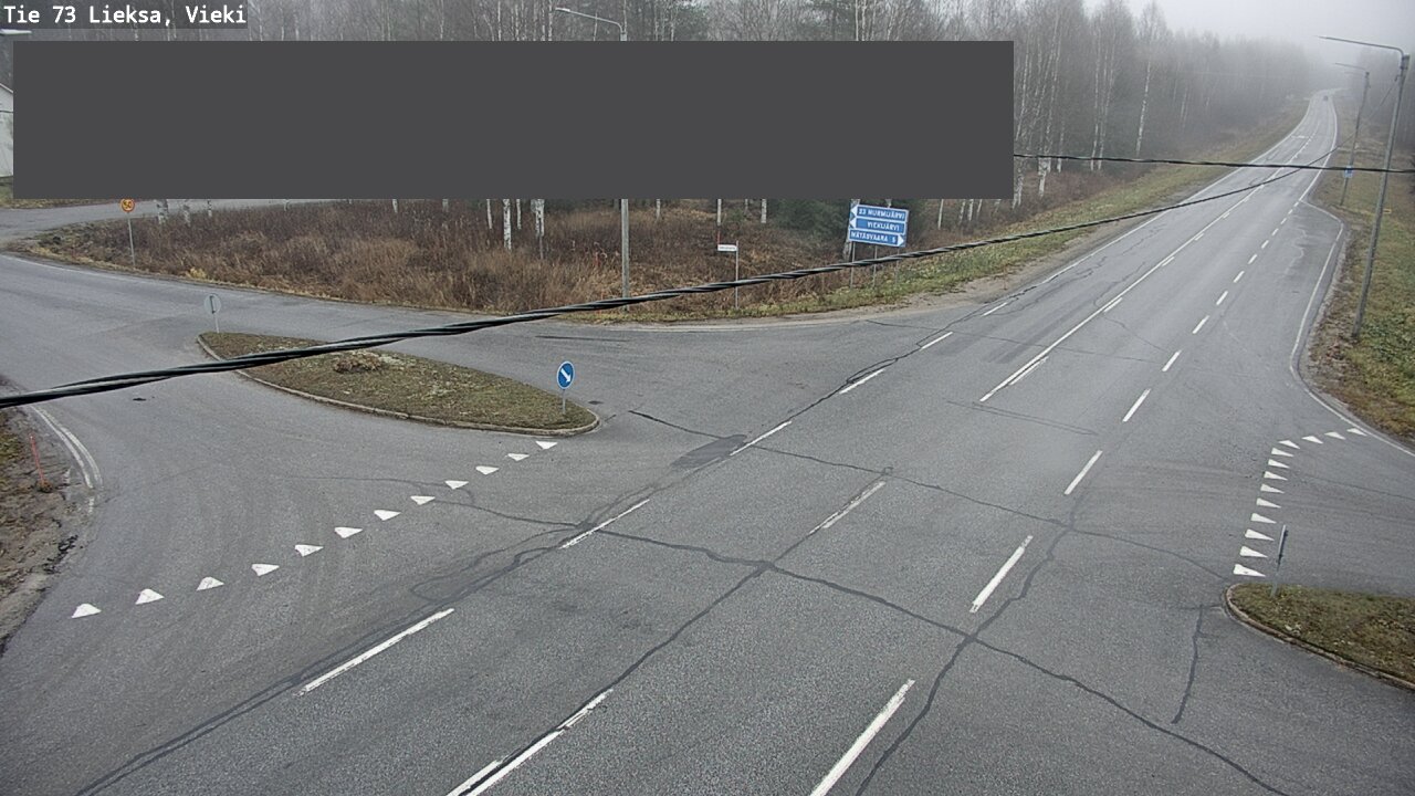 Kelikamerat Kuva Tie 73 Lieksa; Vieki, Lieksa, Pohjois-Karjala