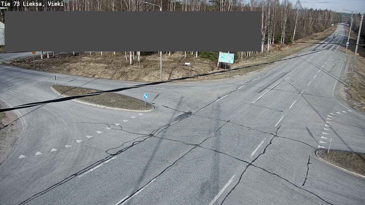 Kelikamerat Kuva Tie 73 Lieksa; Vieki, Lieksa, Pohjois-Karjala