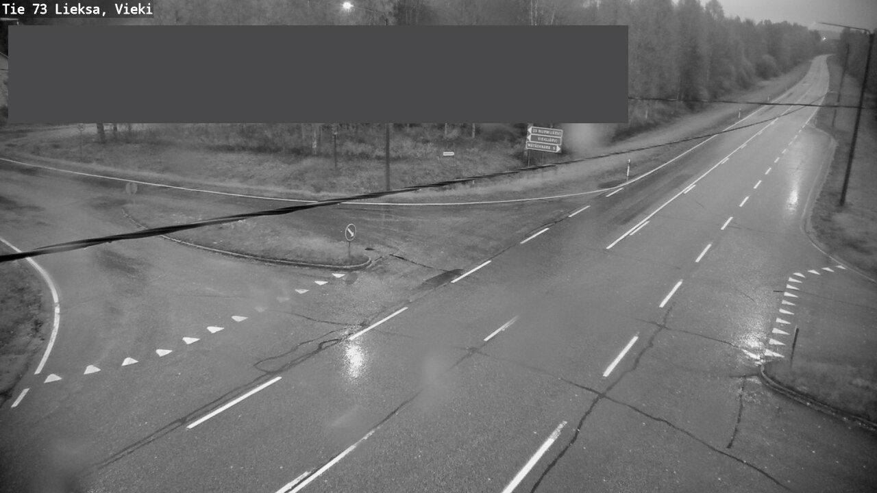 Weather Camera Image Road 73 Lieksa, Vieki, Lieksa, Pohjois-Karjala