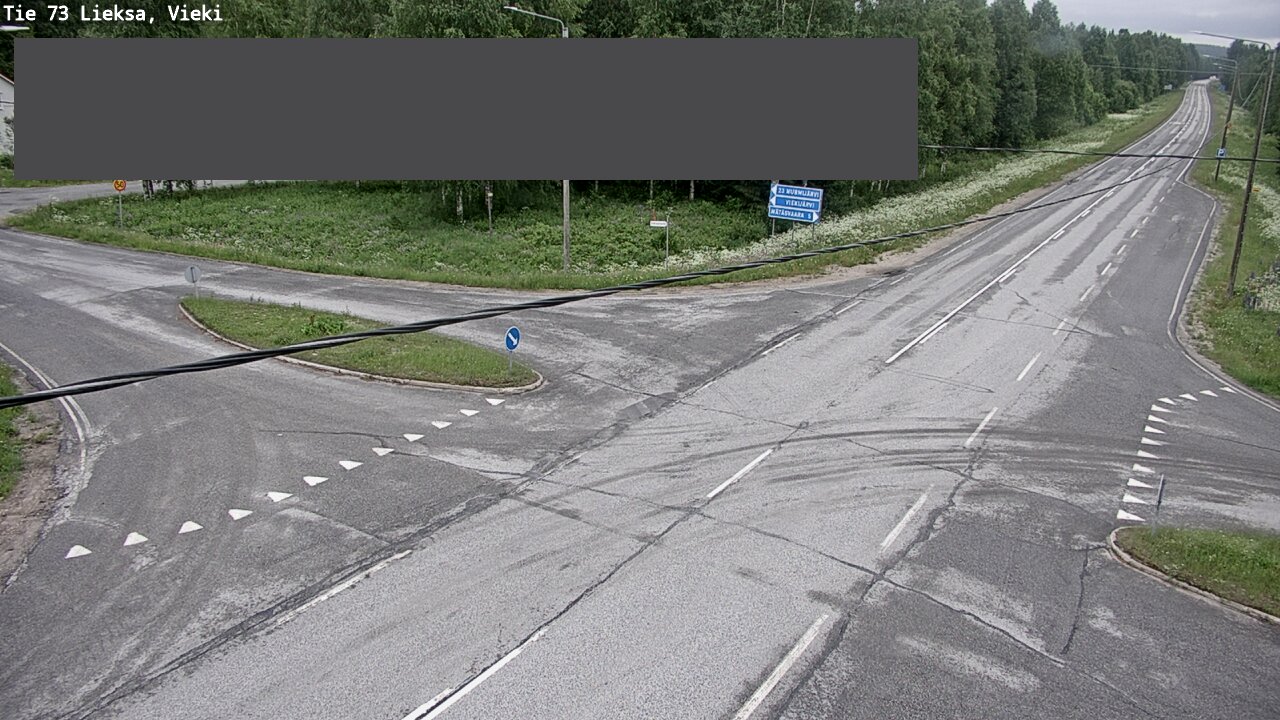 Weather Camera Image Väg 73 Lieksa, Vieki, Lieksa, Pohjois-Karjala