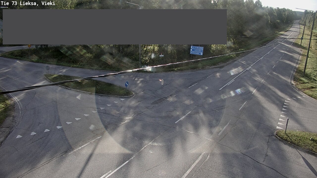 Weather Camera Image Väg 73 Lieksa, Vieki, Lieksa, Pohjois-Karjala