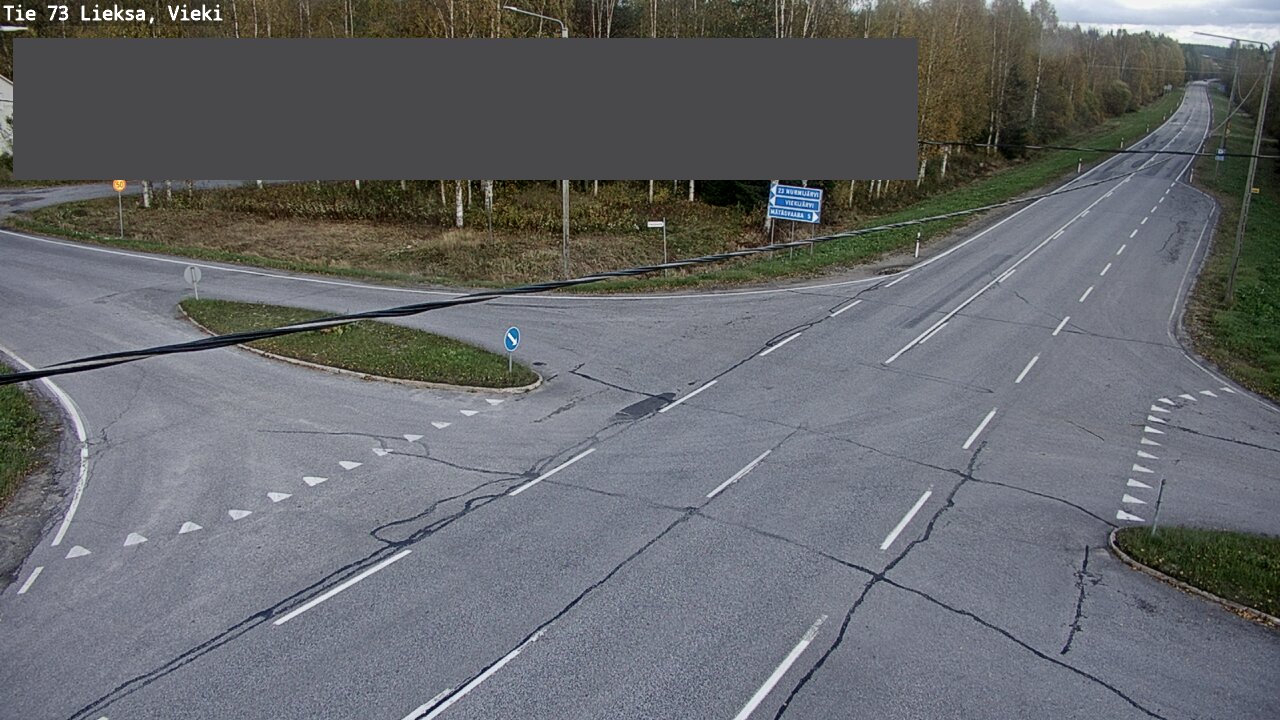 Kelikamerat Kuva Tie 73 Lieksa; Vieki, Lieksa, Pohjois-Karjala
