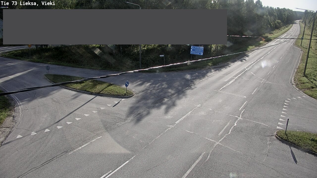 Weather Camera Image Road 73 Lieksa, Vieki, Lieksa, Pohjois-Karjala