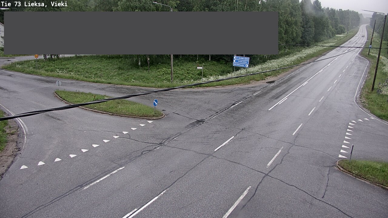 Kelikamerat Kuva Tie 73 Lieksa; Vieki, Lieksa, Pohjois-Karjala