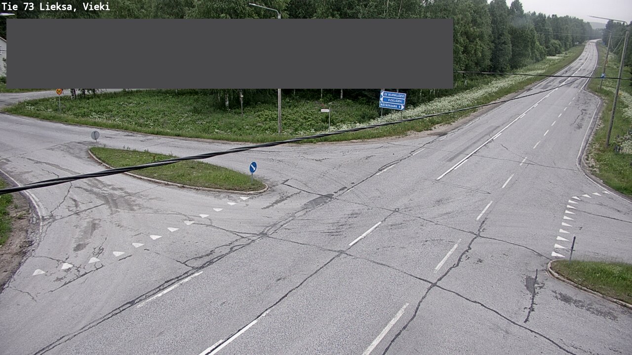 Kelikamerat Kuva Tie 73 Lieksa; Vieki, Lieksa, Pohjois-Karjala