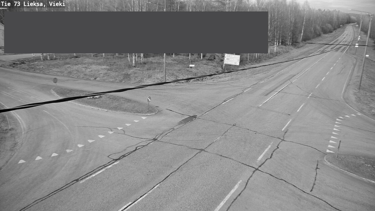 Kelikamerat Kuva Tie 73 Lieksa; Vieki, Lieksa, Pohjois-Karjala