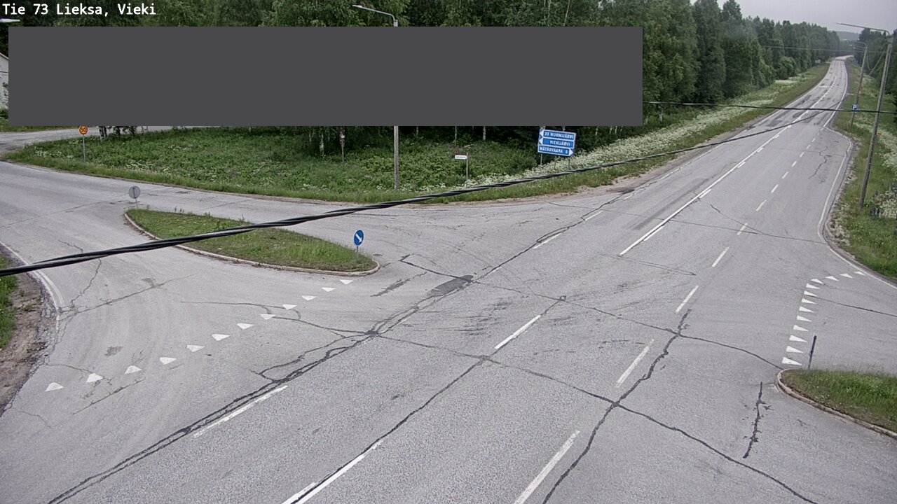 Kelikamerat Kuva Tie 73 Lieksa; Vieki, Lieksa, Pohjois-Karjala
