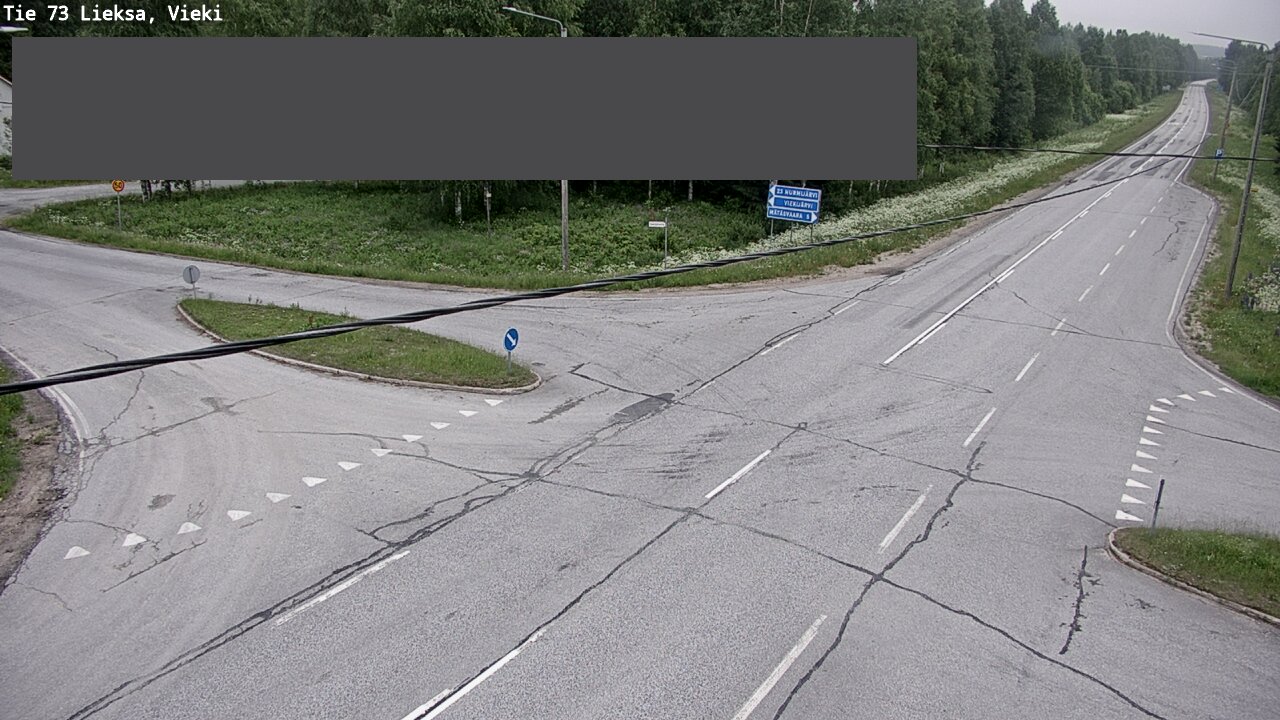 Kelikamerat Kuva Tie 73 Lieksa; Vieki, Lieksa, Pohjois-Karjala