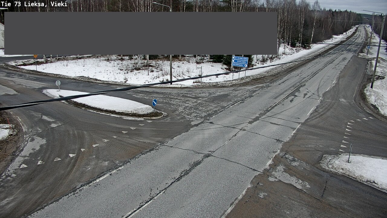 Kelikamerat Kuva Tie 73 Lieksa; Vieki, Lieksa, Pohjois-Karjala