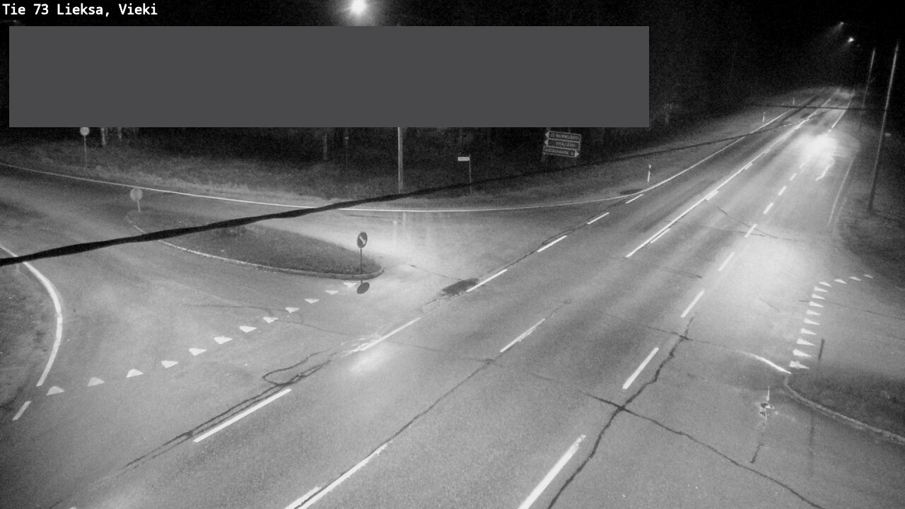 Weather Camera Image Road 73 Lieksa, Vieki, Lieksa, Pohjois-Karjala
