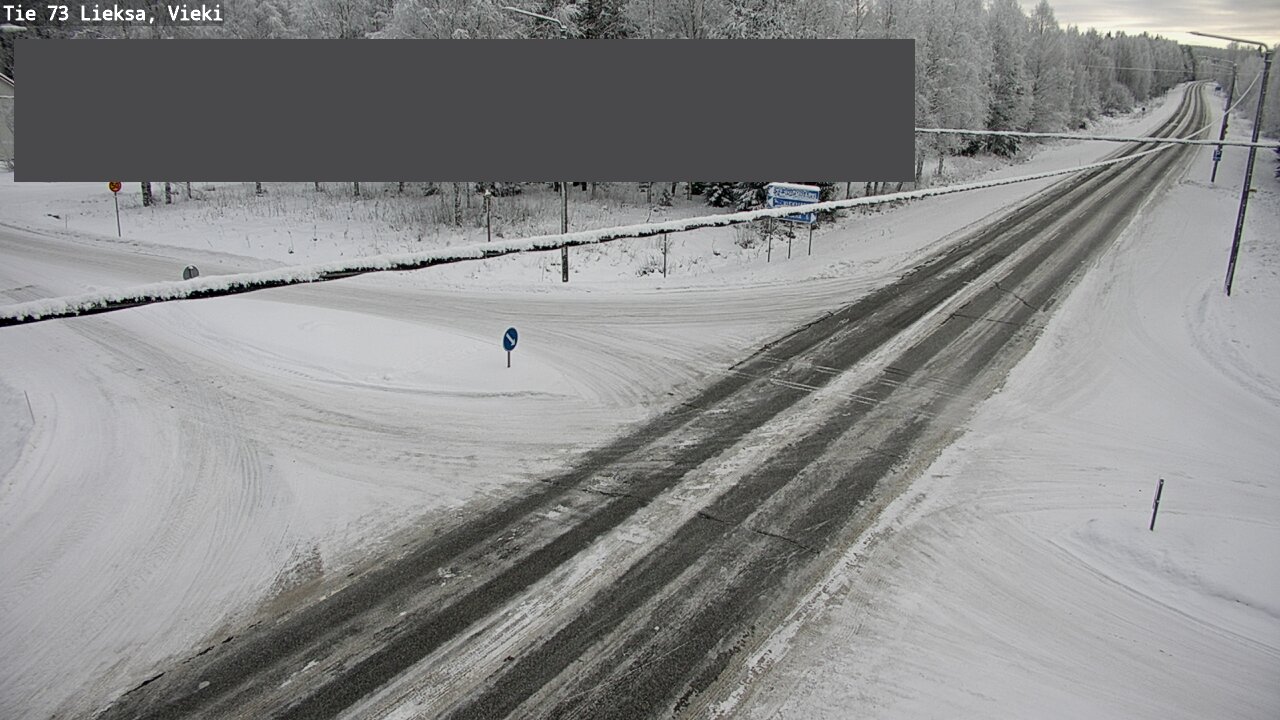 Kelikamerat Kuva Tie 73 Lieksa; Vieki, Lieksa, Pohjois-Karjala