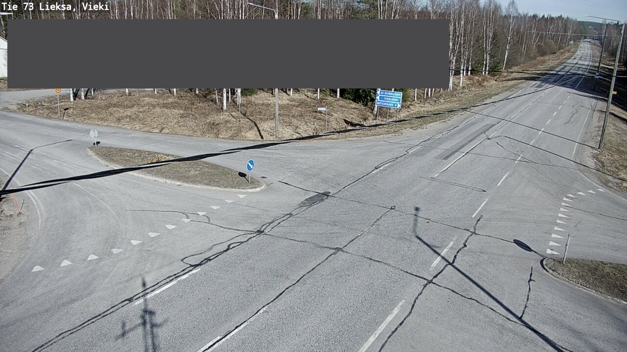 Kelikamerat Kuva Tie 73 Lieksa; Vieki, Lieksa, Pohjois-Karjala