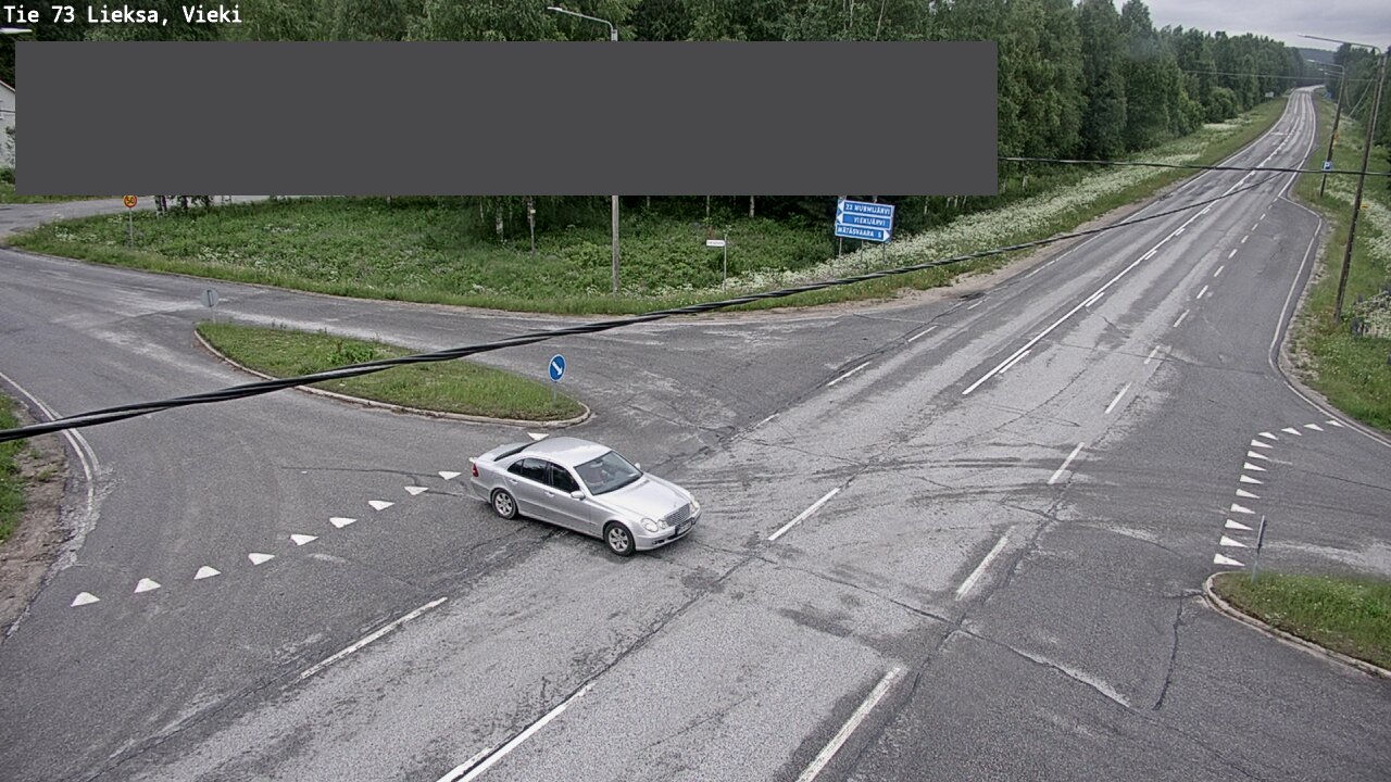 Weather Camera Image Väg 73 Lieksa, Vieki, Lieksa, Pohjois-Karjala