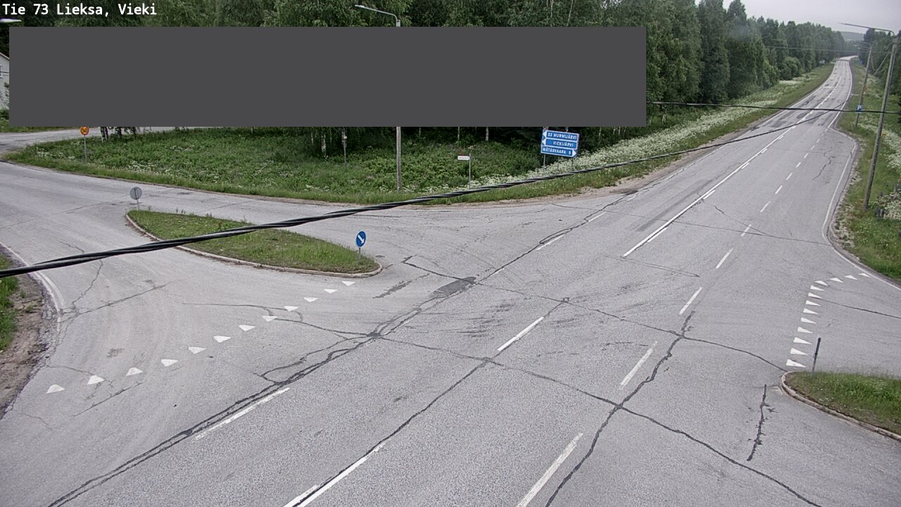 Kelikamerat Kuva Tie 73 Lieksa; Vieki, Lieksa, Pohjois-Karjala