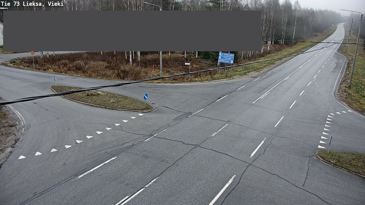 Kelikamerat Kuva Tie 73 Lieksa; Vieki, Lieksa, Pohjois-Karjala