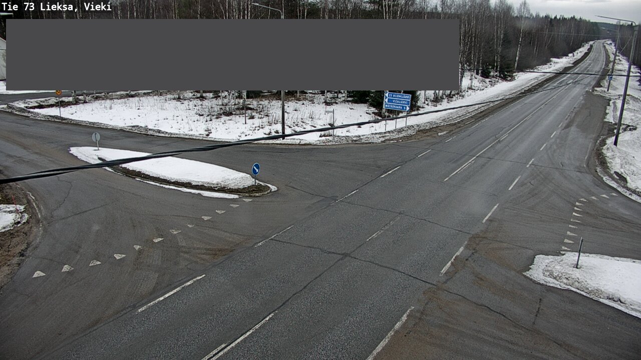 Kelikamerat Kuva Tie 73 Lieksa; Vieki, Lieksa, Pohjois-Karjala