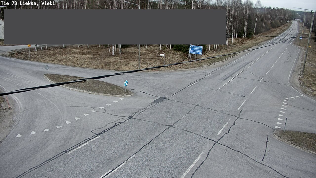 Kelikamerat Kuva Tie 73 Lieksa; Vieki, Lieksa, Pohjois-Karjala