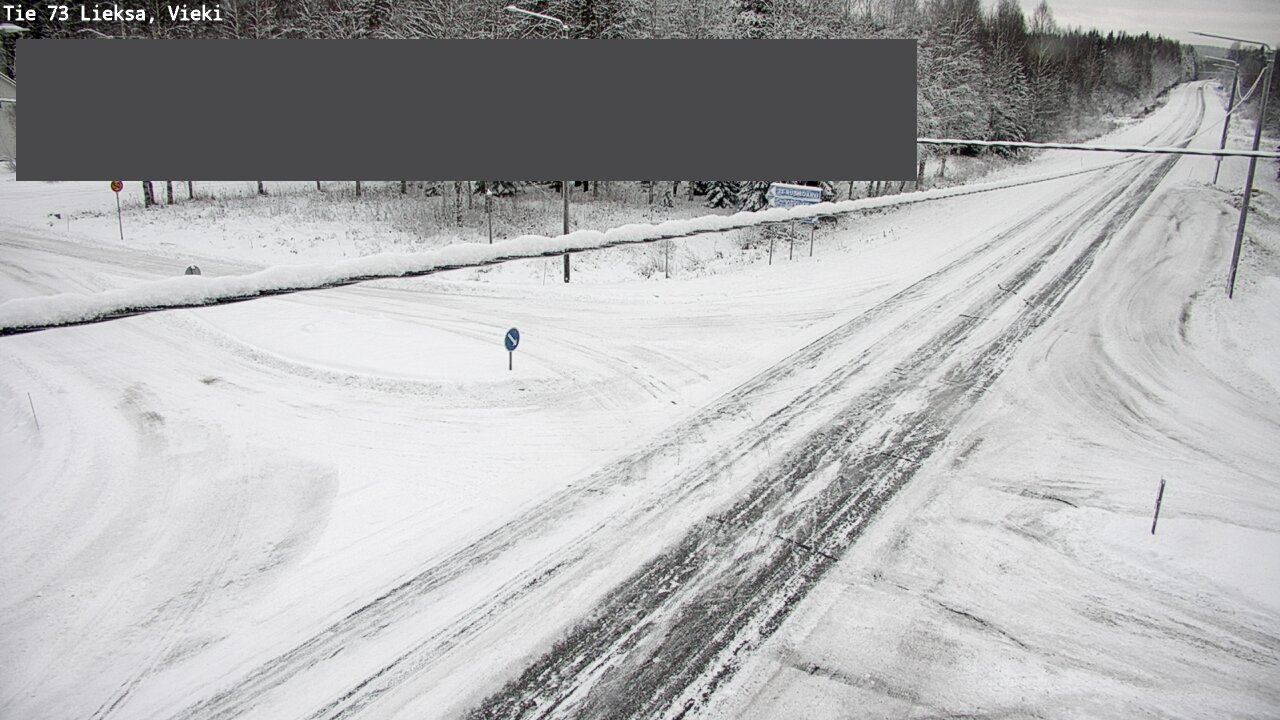 Kelikamerat Kuva Tie 73 Lieksa; Vieki, Lieksa, Pohjois-Karjala