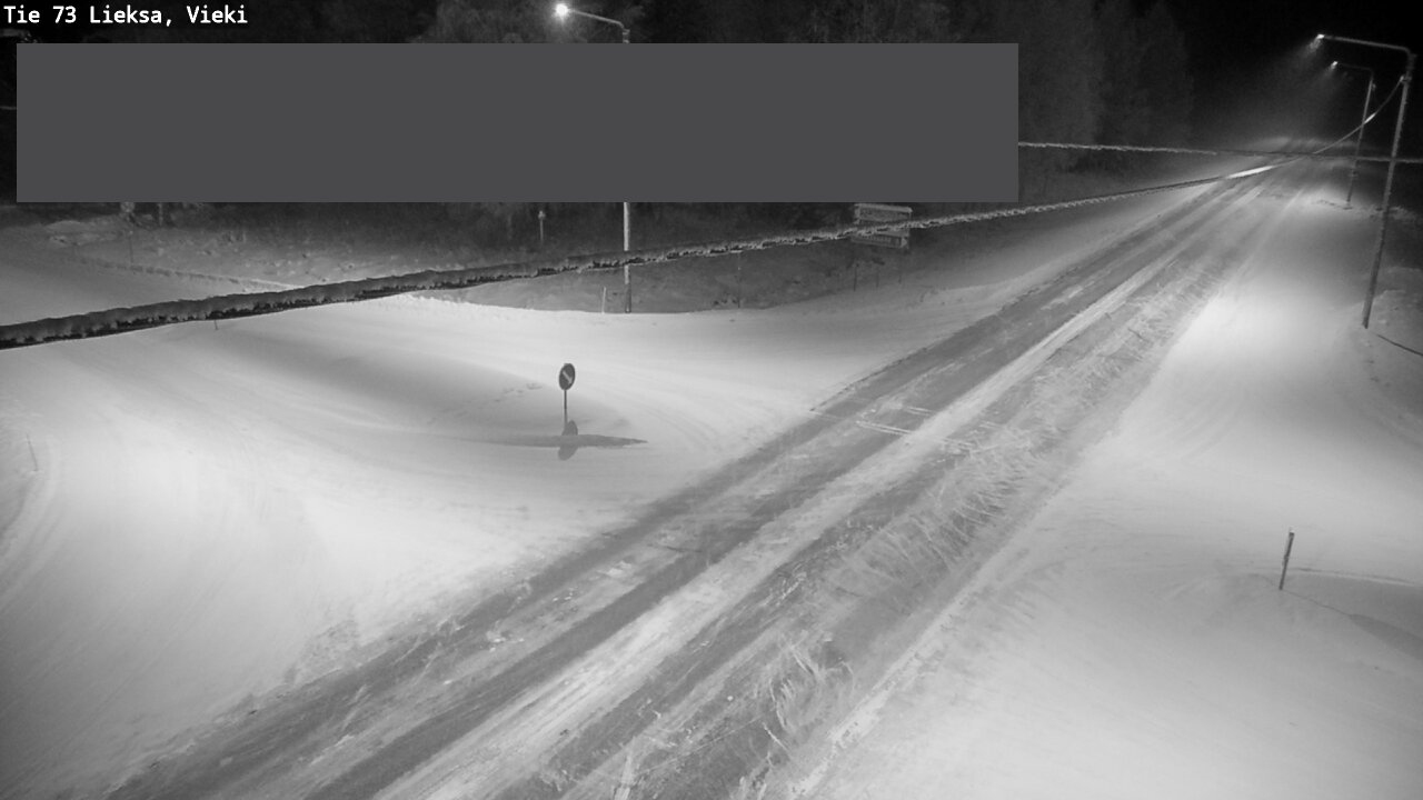 Kelikamerat Kuva Tie 73 Lieksa; Vieki, Lieksa, Pohjois-Karjala