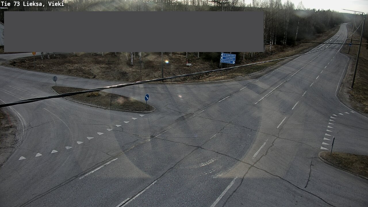 Weather Camera Image Road 73 Lieksa, Vieki, Lieksa, Pohjois-Karjala
