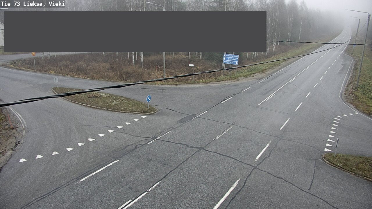 Kelikamerat Kuva Tie 73 Lieksa; Vieki, Lieksa, Pohjois-Karjala