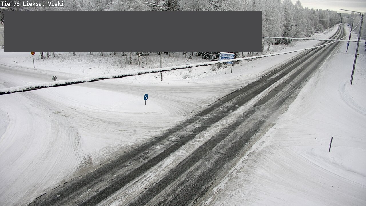 Weather Camera Image Road 73 Lieksa, Vieki, Lieksa, Pohjois-Karjala