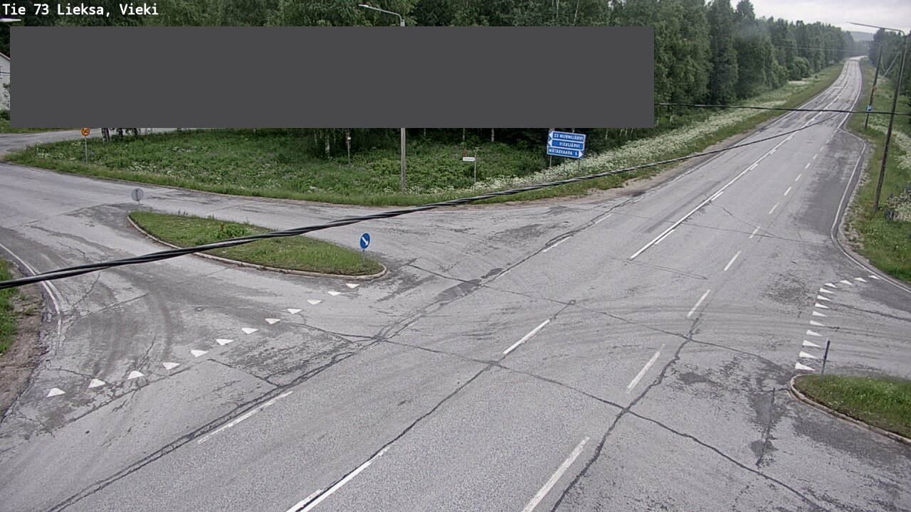 Weather Camera Image Väg 73 Lieksa, Vieki, Lieksa, Pohjois-Karjala
