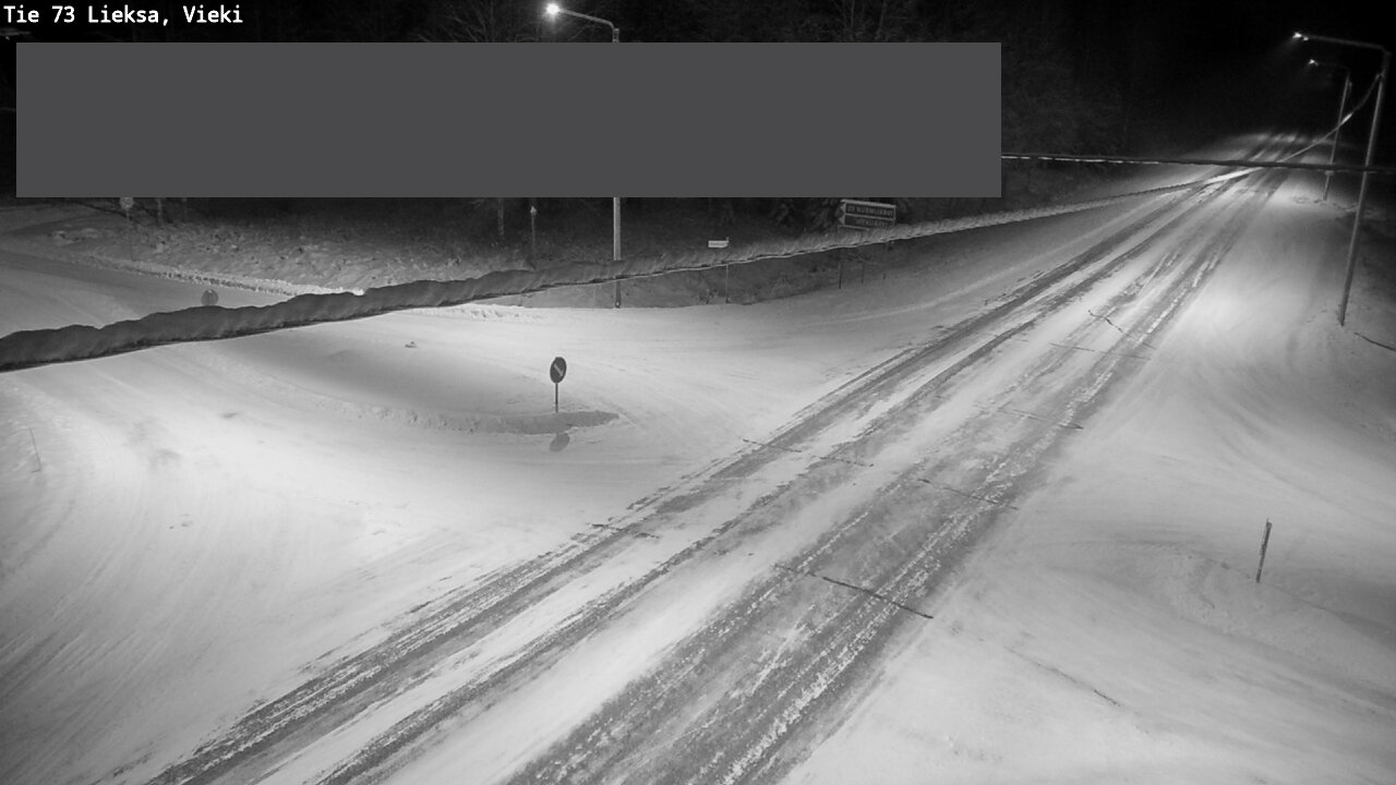 Weather Camera Image Road 73 Lieksa, Vieki, Lieksa, Pohjois-Karjala