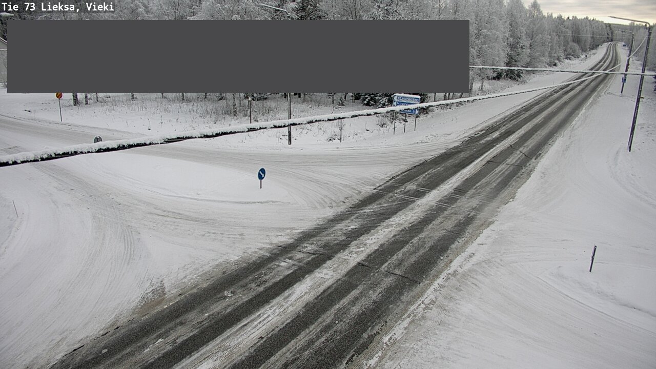 Kelikamerat Kuva Tie 73 Lieksa; Vieki, Lieksa, Pohjois-Karjala