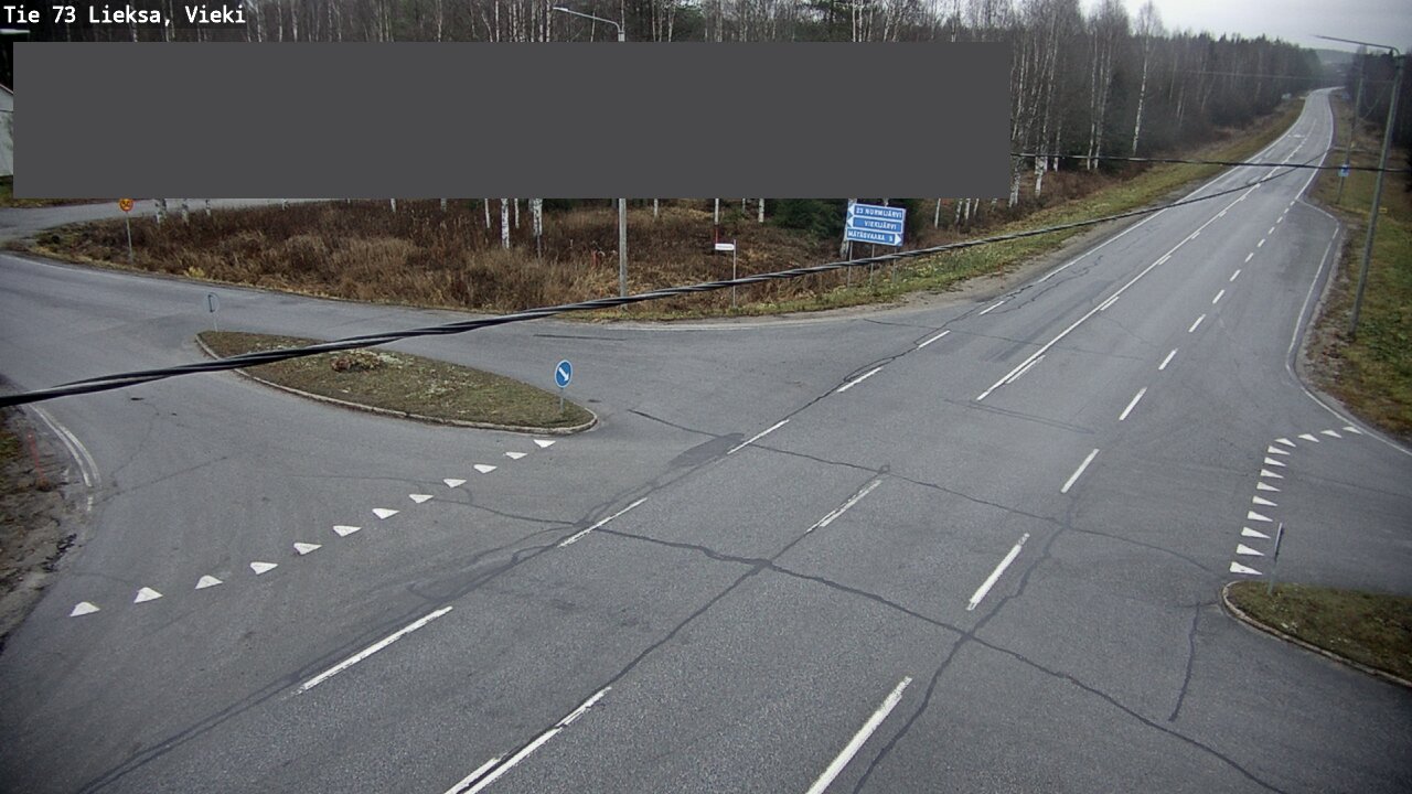 Kelikamerat Kuva Tie 73 Lieksa; Vieki, Lieksa, Pohjois-Karjala