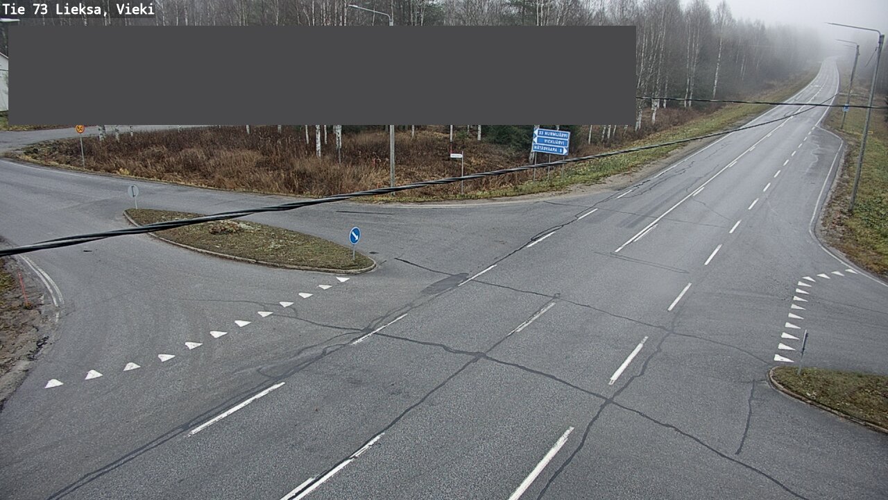 Kelikamerat Kuva Tie 73 Lieksa; Vieki, Lieksa, Pohjois-Karjala