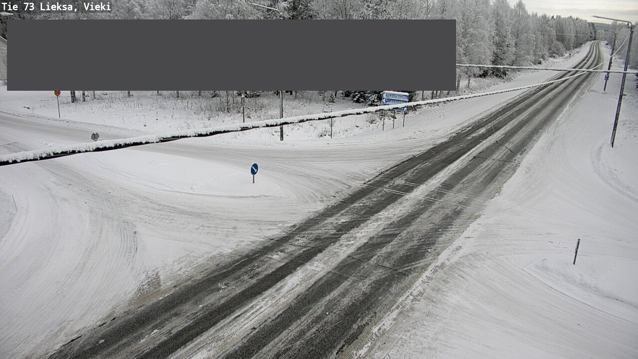 Weather Camera Image Road 73 Lieksa, Vieki, Lieksa, Pohjois-Karjala