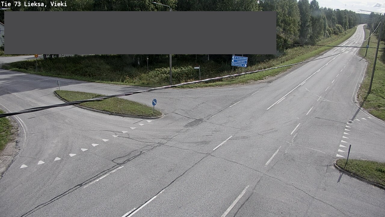 Weather Camera Image Road 73 Lieksa, Vieki, Lieksa, Pohjois-Karjala