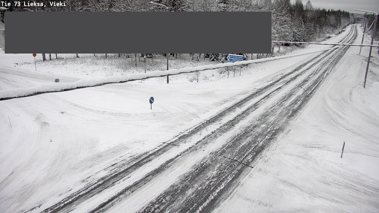 Weather Camera Image Road 73 Lieksa, Vieki, Lieksa, Pohjois-Karjala
