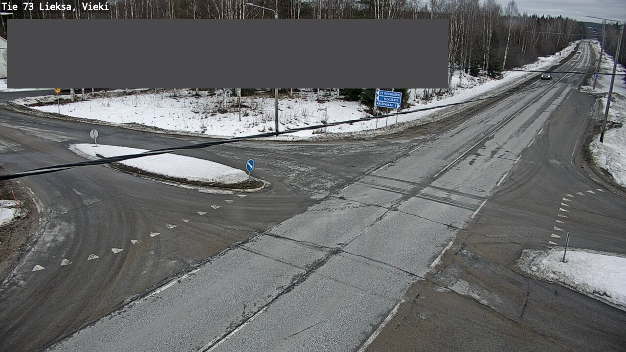 Kelikamerat Kuva Tie 73 Lieksa; Vieki, Lieksa, Pohjois-Karjala