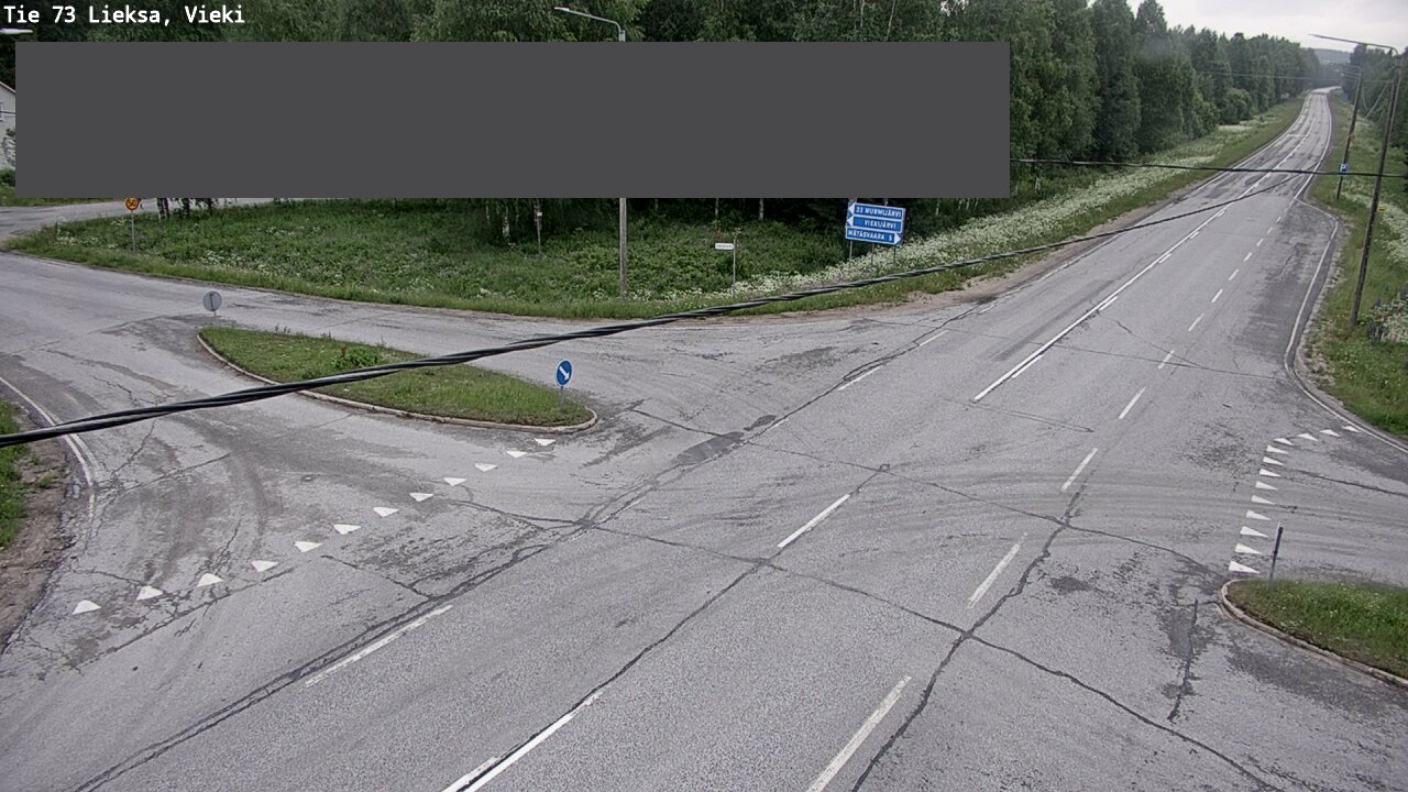 Weather Camera Image Väg 73 Lieksa, Vieki, Lieksa, Pohjois-Karjala