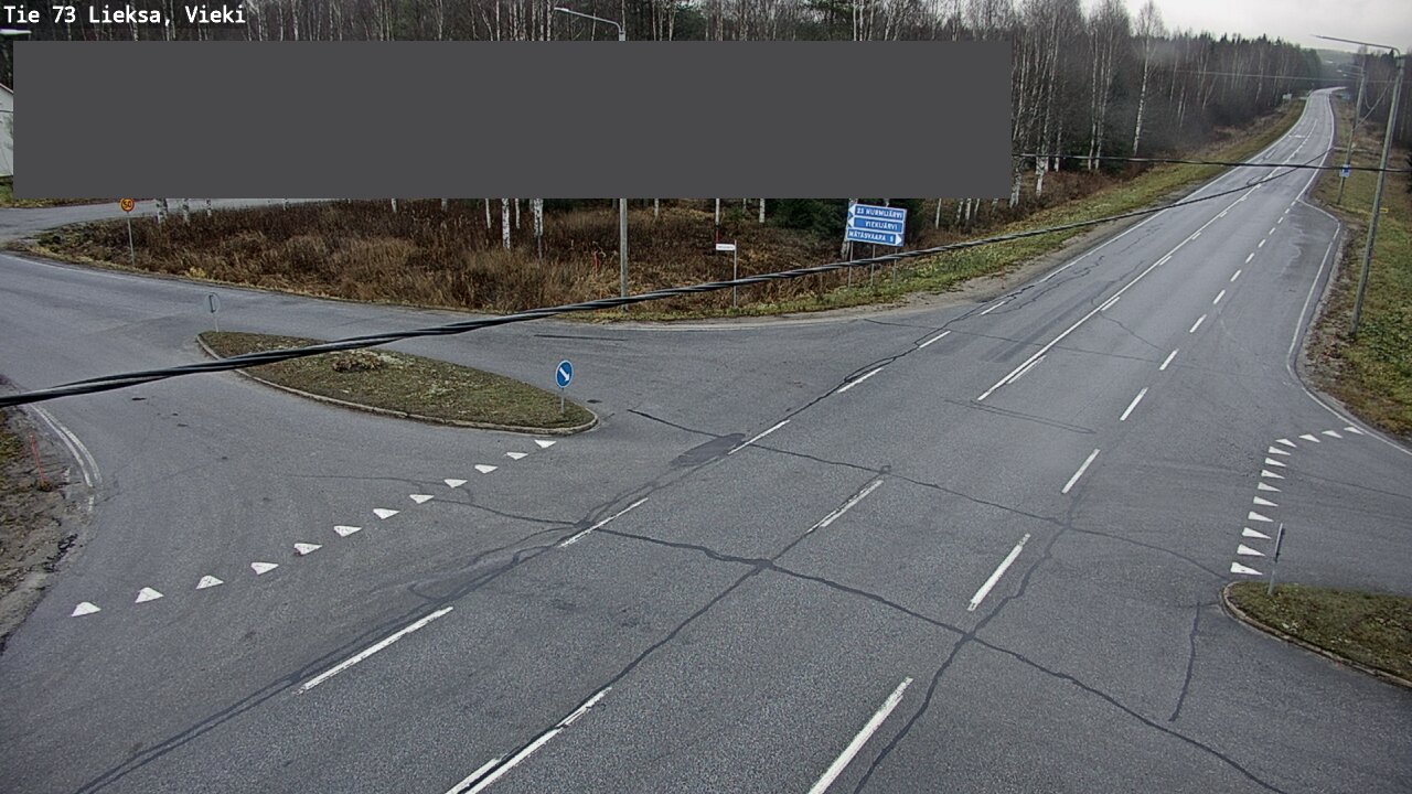 Kelikamerat Kuva Tie 73 Lieksa; Vieki, Lieksa, Pohjois-Karjala