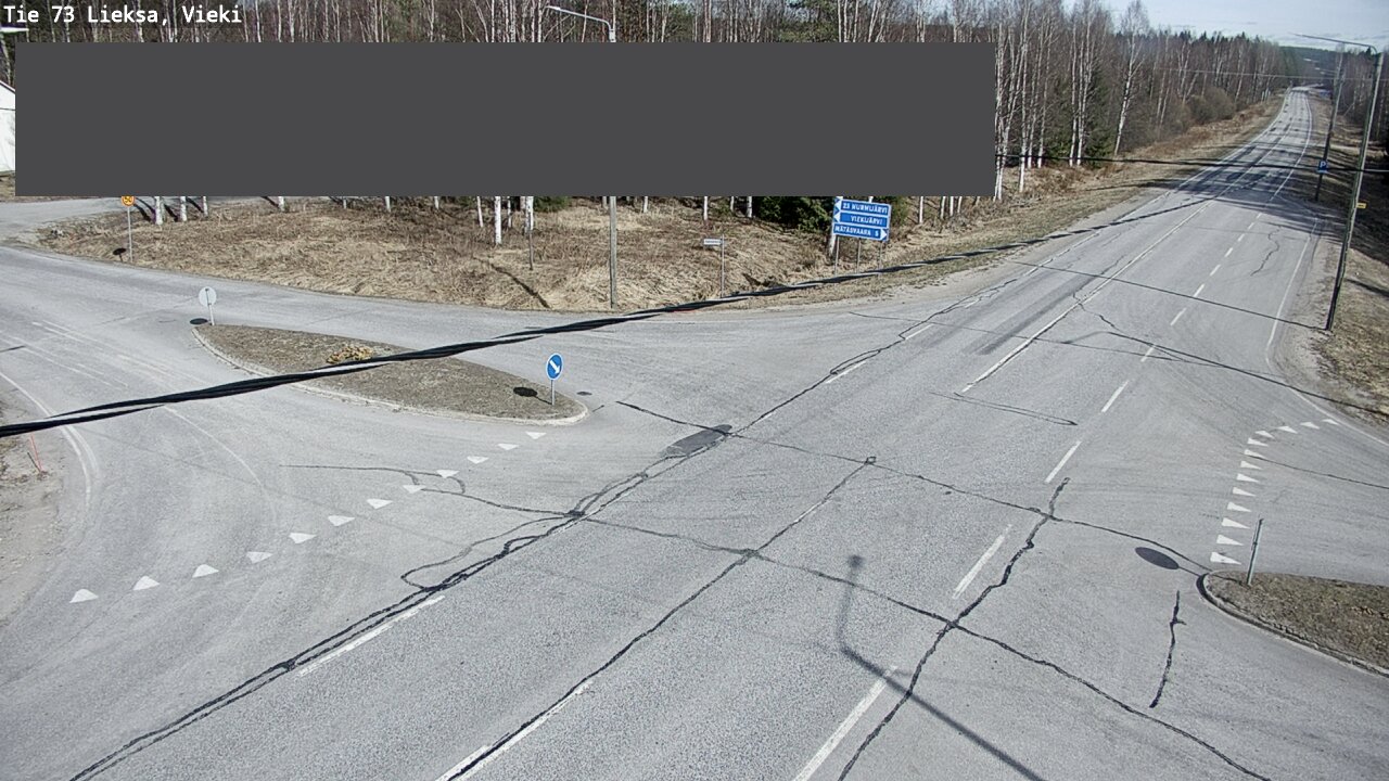 Kelikamerat Kuva Tie 73 Lieksa; Vieki, Lieksa, Pohjois-Karjala