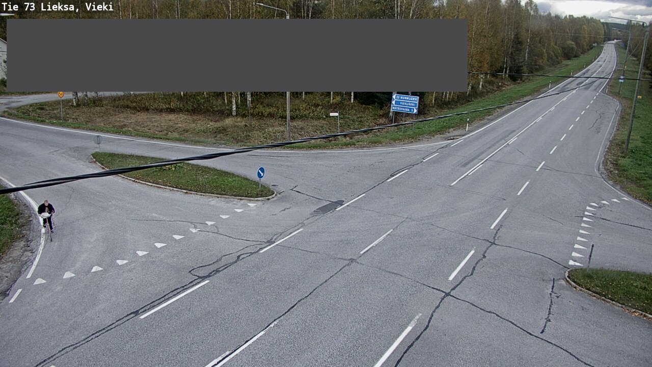 Kelikamerat Kuva Tie 73 Lieksa; Vieki, Lieksa, Pohjois-Karjala