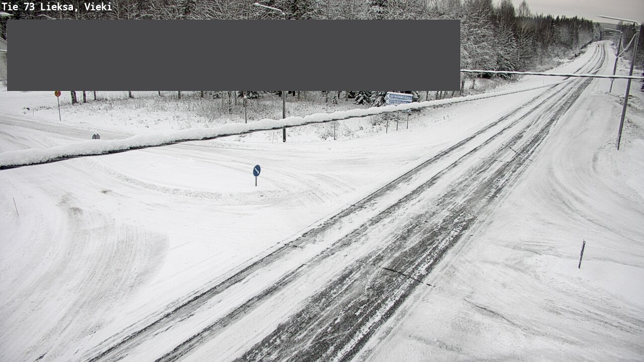Kelikamerat Kuva Tie 73 Lieksa; Vieki, Lieksa, Pohjois-Karjala