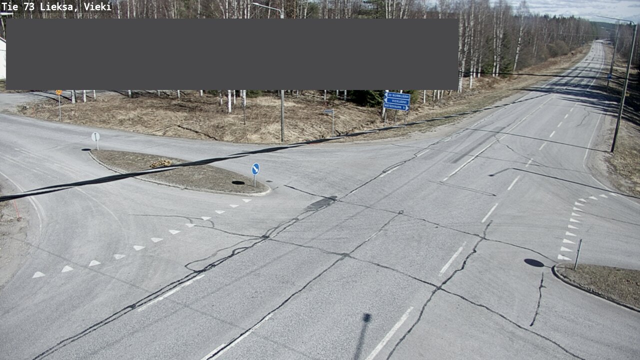 Kelikamerat Kuva Tie 73 Lieksa; Vieki, Lieksa, Pohjois-Karjala